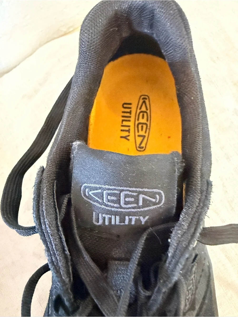 KEEN Utility carbon Toe Work Shoe Low Top Men’s Size 9EE Black